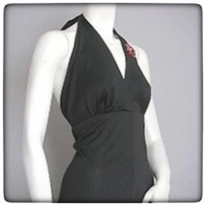 🌞2 FOR $80🌞 VINTAGE 1970s Halter Dress